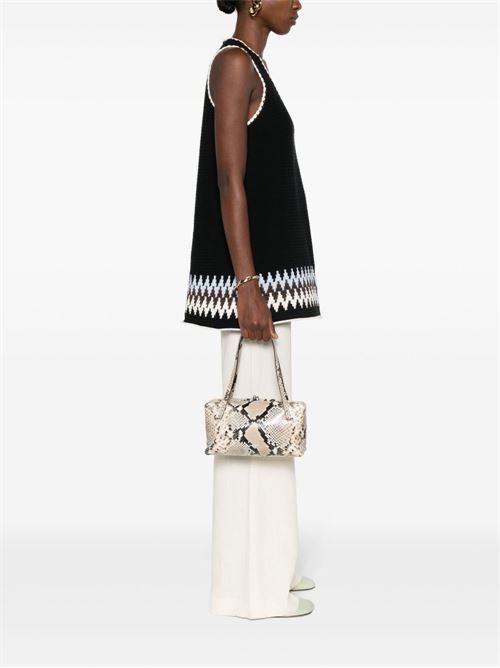 Snakeskin effect tote bag JIL SANDER | J08WD0078P6963242